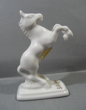 Figurka Potcelanowa Plankenfels Porzellan Koń 