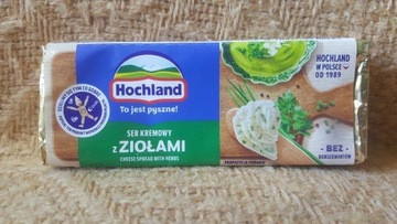 Hochland - ser kremowy topiony z ziołami 90 g