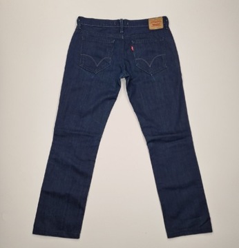 Granatowe jeansy Levis 491 Slim Fit rozmiar 31/32 