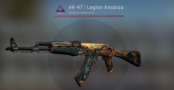 AK-47 Legion Anubisa CS GO CS2 SKIN