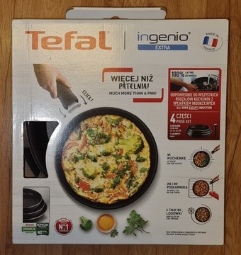 *KAPITALNE* Patelnie Tefal ingenio extra 22/24/26