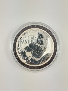 Tuvalu Czarna Pantera Marvel 1 oz ag srebra moneta