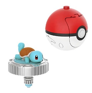 Pokemon pokeball Squirtle wyrzutnia bączek