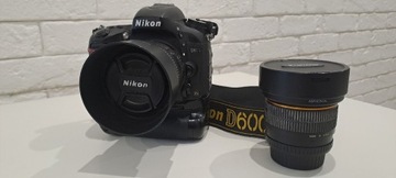 NIKON d600 Grip + Nikkor 50mm 1.8G + Samyang 8mm 