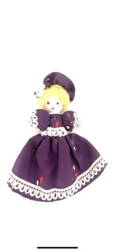 Lalka laleczka handmade rękodzieło 12cm