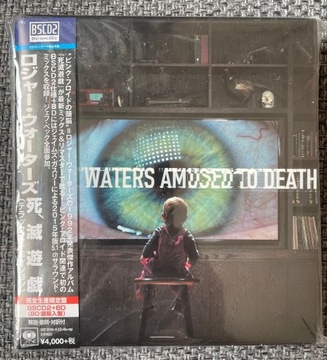 Roger Waters „Amused to Death” Japan CD + Blu Ray