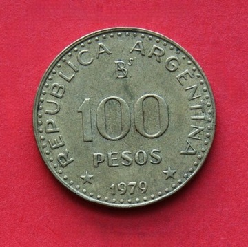 100 Peso  1979 r  -  Argentyna  