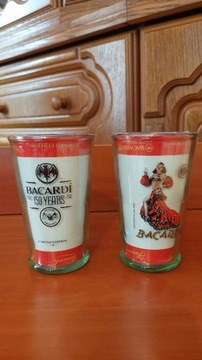 Bacardi Rum 150 Years Limitowana Edycja 1/4 2 sztuk 250 ml Nowe