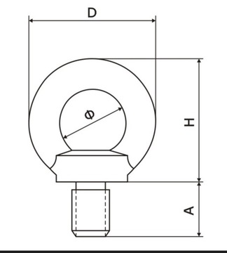 Śuba z uchem m30, C15 3,6T