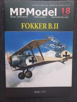 MPModel 18 Samolot Fokker B.II + LASERY