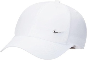Nike dla dziecka biała czapka basebolówka 