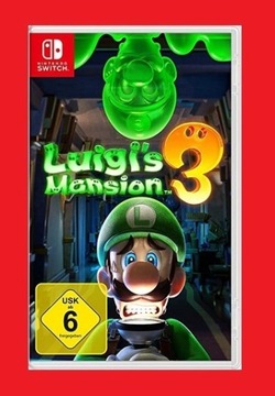 Luigi's Mansion 3 Nintendo Switch (NOWA w FOLII)