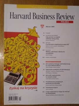 Harvard Business Review Polska 03 2009