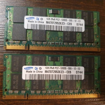 PC2-5300S 2X1GB