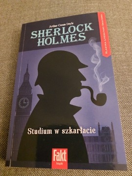 A.C. Doyle Sherlock Holmes.  Studium w szkarłacie 
