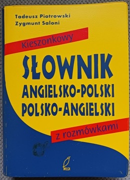 Słownik ang-pol pol-ang, kieszonkowy