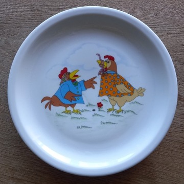 Villeroy & Boch - talerz vintage kura kogut Gallo