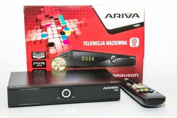 Dekoder DVB-T (nie T2) Ferguson Ariva T65 + pilot