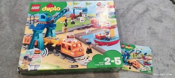 LEGO 10875 Duplo - Pociąg towarowy