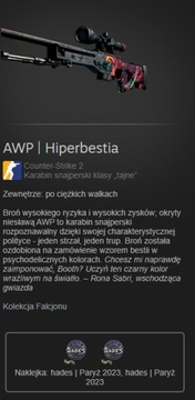 AWP Hiperbestia po ciężkich walkach