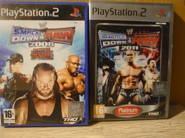 WWE SmackDown vs Raw 2008 i 2011 PS2