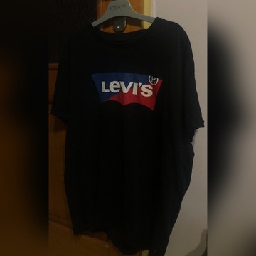 Oryginalna koszulka Levis czarna rozmiar L/XL