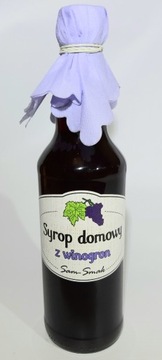 Syrop winogronowy 500 ml domowy