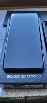 Samsung Galaxy S21 Ultra 5G,  256GB  stan idealny!