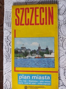 Mapa Plan miasta SZCZECIN