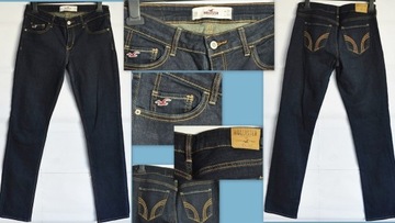 HOLLISTER jeansy damskie skinny bdb stan jak nowe