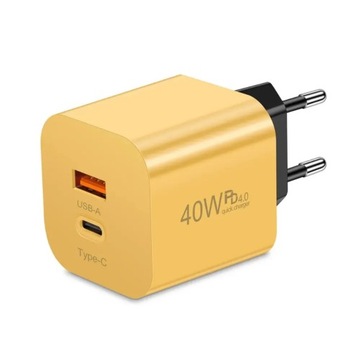 40W ładowarka USB typu C  i usb-A
