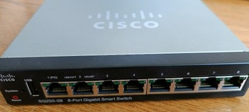 Cisco SG250-08 8x 10/100/1000Mbps 