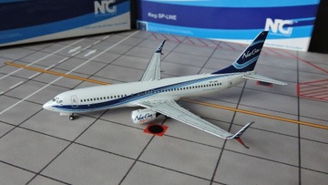 Model samolotu Boeing 737-800 PLL LOT SP-LWE 1:400
