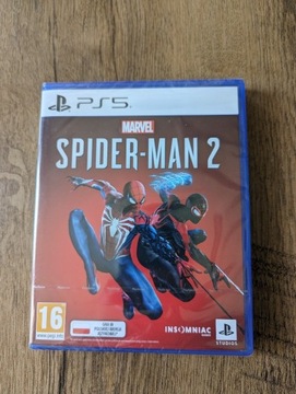 Spider-man 2 ps5 nowy folia