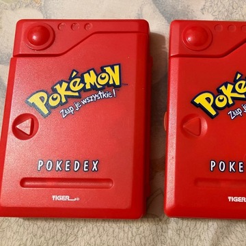 2 x POKEMON POKEDEX TIGER Nintendo Polska wersja