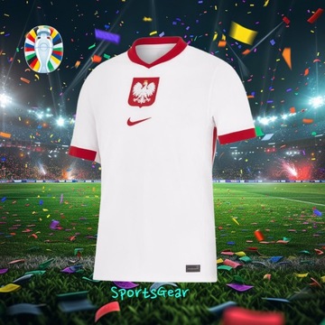 Polska NIKE Domowa Koszulka EURO 2024 Rozm. XL