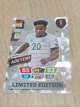 Karty piłkarskie 2022 World cup Karim ADEYEMI