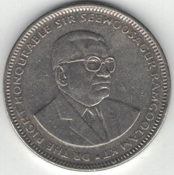 Mauritius 1 rupia 2008 26,6 mm nr 1