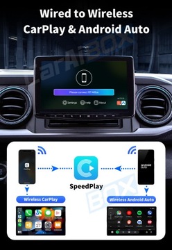 CarAiBOX CarPlay Ai Box Qualcomm 6125 8-rdzeniowy 