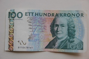 Banknot 100 koron szwedzkich ETT HUNDRA KRONOR 