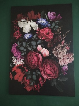 Obraz na płótnie Dekoria kwiaty Duży XL 70x100
