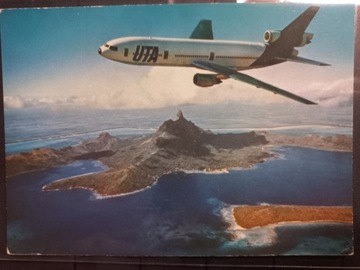 Pocztówka UTA McDonnell Douglas DC 10