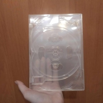 Przezroczyste opakowanie na płyty DVD