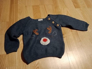 sweterek świąteczny - Cool Club, rozmiar 68