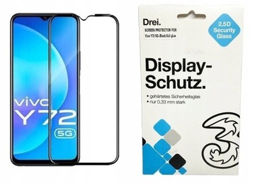 SZKŁO HARTOWANE DREI DO VIVO Y72 5G 3D