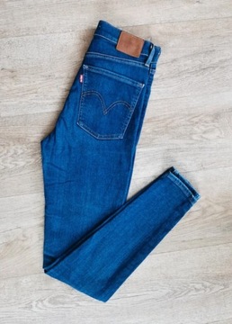 Spodnie jeansy Levi's mile high super skinny W27 L30