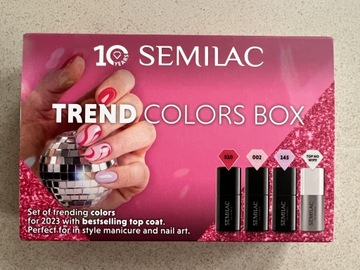 Zestaw Semilac Color Trend Box edycja limitowana