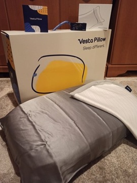Poduszka Vesta Pillow + jedwab poszewka + zatyczki