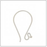 Silver Simple Ear Wire FS4005