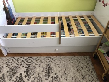 Łóżeczko dla dziecka używane 140/80 +szuflada Elza